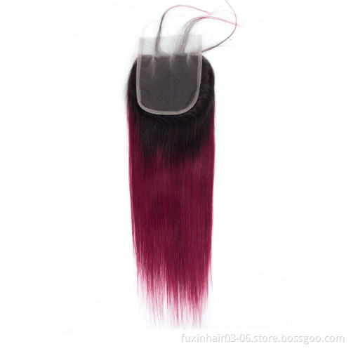 Double Drawn Virgin Human Extension Hair Wholesale Store Natural Three Part Lace Closure 1 Piece Vietnam Hair within 24 Hours